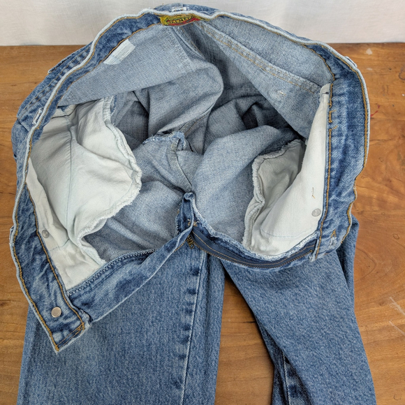 Vintage Palmettos High Waisted Zipper Ankle Denim Jeans 29" - Picture 3 of 7